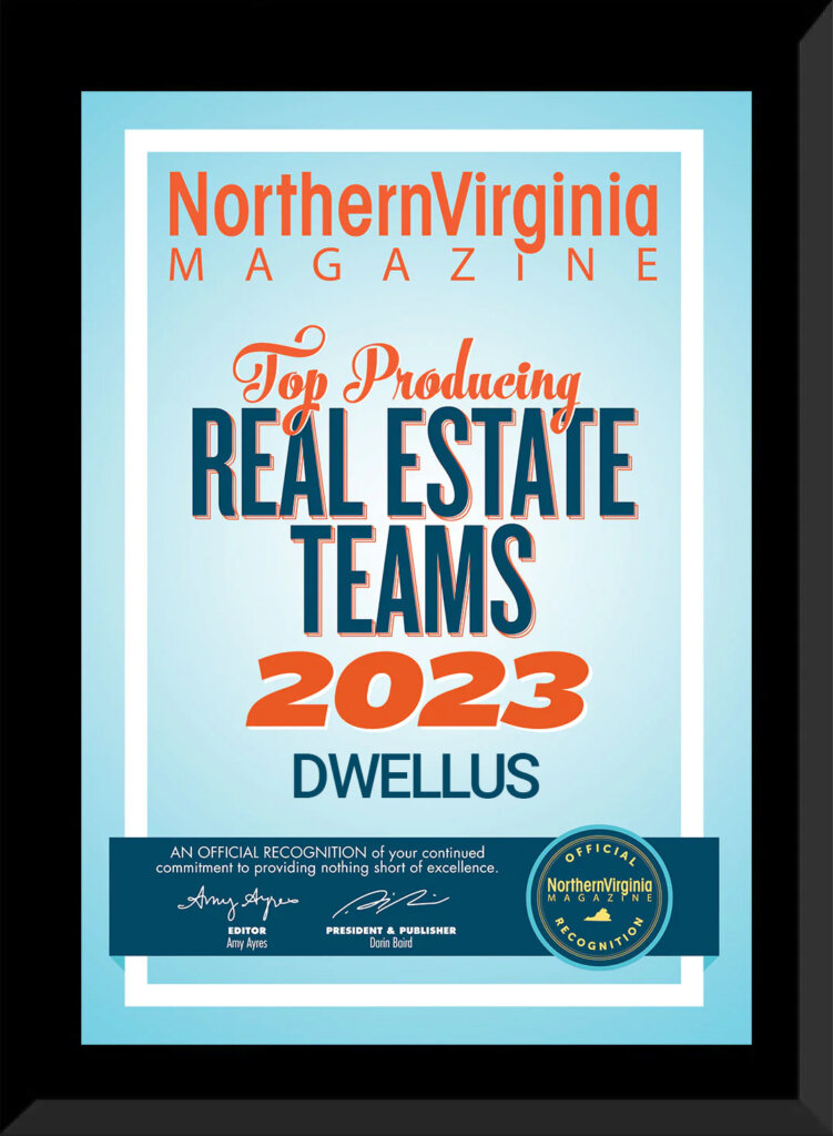 Northern Virginia Magazine - Top Producing Real Estate Teams 2023 - Dwellus